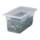 Cambro Polypropylene 1/3 Gastronorm Food Tray 150mm - DW505  Cambro   