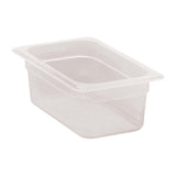 Cambro Polypropylene 1/4 Gastronorm Food Tray 100mm - DW506  Cambro   
