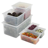 Cambro Polypropylene 1/4 Gastronorm Food Tray 100mm - DW506  Cambro   