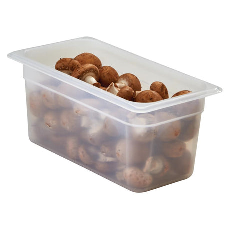 Cambro Polypropylene 1/4 Gastronorm Food Tray 100mm - DW506  Cambro   