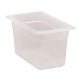 Cambro Polypropylene 1/4 Gastronorm Food Tray 150mm - DW507  Cambro   