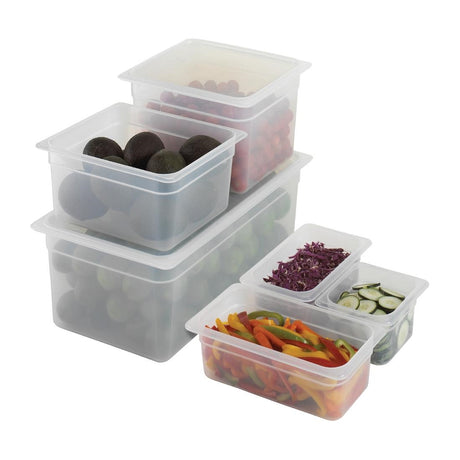 Cambro Polypropylene 1/6 Gastronorm Food Tray 100mm - DW508  Cambro   