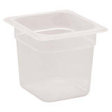 Cambro Polypropylene 1/6 Gastronorm Food Tray 150mm - DW509  Cambro   
