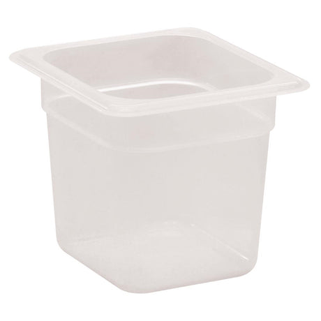 Cambro Polypropylene 1/6 Gastronorm Food Tray 150mm - DW509  Cambro   