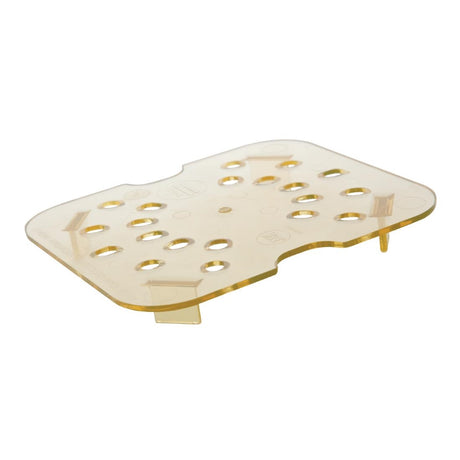 Cambro High Heat 1/6 Gastronorm Food Tray Drain Shelf - DW515  Cambro   