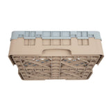 Cambro Camrack Beige 16 Compartments Max Glass Height 92mm - DW550  Cambro   