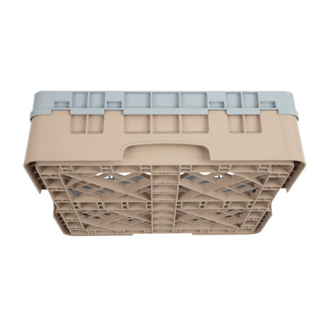 Cambro Camrack Beige 16 Compartments Max Glass Height 92mm - DW550  Cambro   