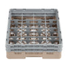 Cambro Camrack Beige 16 Compartments Max Glass Height 133mm - DW551  Cambro   