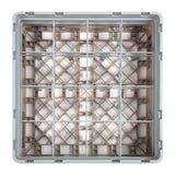 Cambro Camrack Beige 16 Compartments Max Glass Height 133mm - DW551  Cambro   