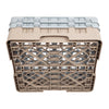 Cambro Camrack Beige 25 Compartments Max Glass Height 133mm - DW555  Cambro   