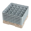 Cambro Camrack Beige 25 Compartments Max Glass Height 257mm - DW556  Cambro   