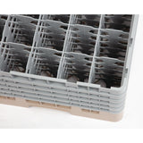 Cambro Camrack Beige 25 Compartments Max Glass Height 257mm - DW556  Cambro   