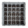 Cambro Camrack Beige 25 Compartments Max Glass Height 257mm - DW556  Cambro   
