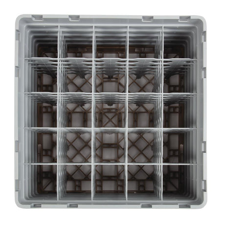 Cambro Camrack Beige 25 Compartments Max Glass Height 257mm - DW556  Cambro   
