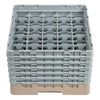 Cambro Camrack Beige 25 Compartments Max Glass Height 298mm - DW557  Cambro   