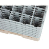 Cambro Camrack Beige 25 Compartments Max Glass Height 298mm - DW557  Cambro   