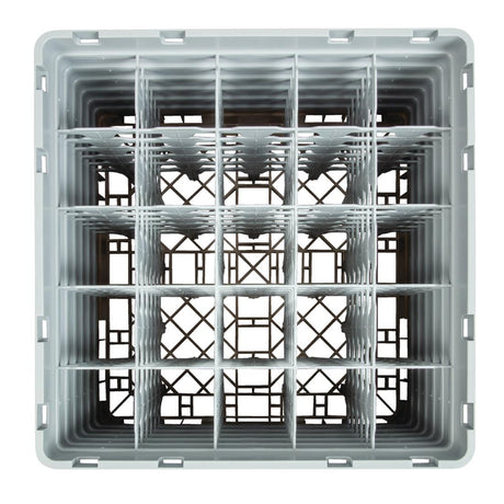 Cambro Camrack Beige 25 Compartments Max Glass Height 298mm - DW557  Cambro   