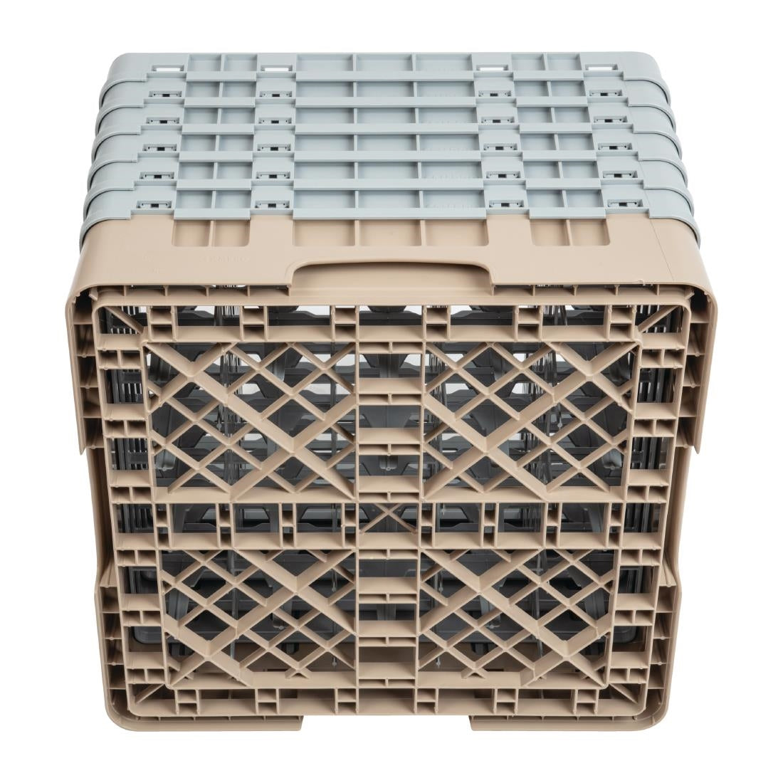 Cambro Camrack Beige 25 Compartments Max Glass Height 298mm - DW557  Cambro   