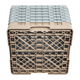 Cambro Camrack Beige 25 Compartments Max Glass Height 298mm - DW557  Cambro   