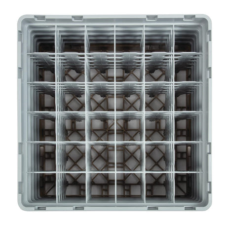 Cambro Camrack Beige 36 Compartments Max Glass Height 257mm - DW559  Cambro   
