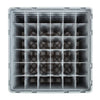 Cambro Camrack Beige 36 Compartments Max Glass Height 298mm - DW560  Cambro   