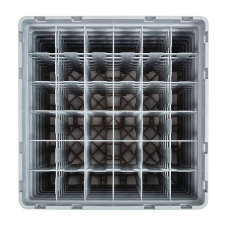 Cambro Camrack Beige 36 Compartments Max Glass Height 298mm - DW560  Cambro   
