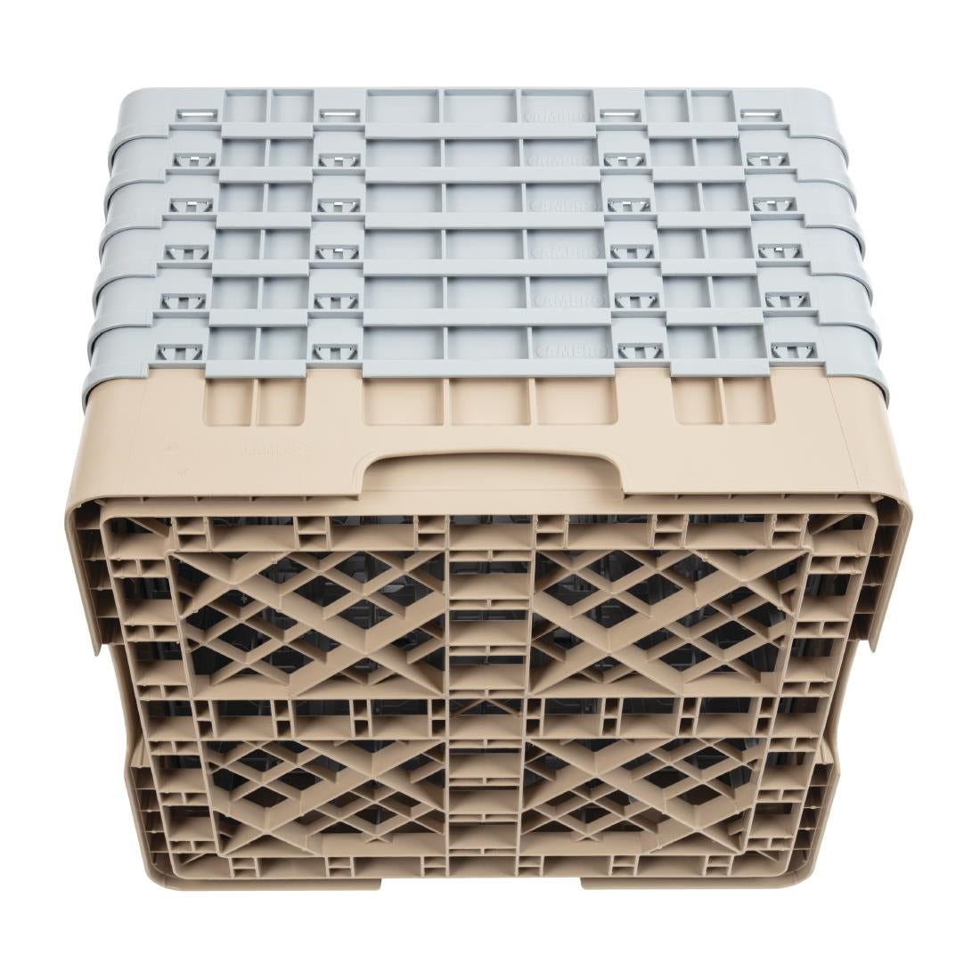 Cambro Camrack Beige 36 Compartments Max Glass Height 298mm - DW560  Cambro   