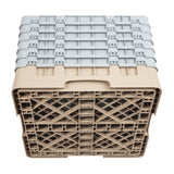 Cambro Camrack Beige 36 Compartments Max Glass Height 298mm - DW560  Cambro   