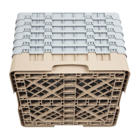 Cambro Camrack Beige 36 Compartments Max Glass Height 298mm - DW560  Cambro   