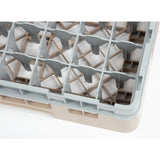Cambro Camrack Beige 49 Compartments Max Glass Height 92mm - DW561  Cambro   