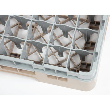 Cambro Camrack Beige 49 Compartments Max Glass Height 92mm - DW561  Cambro   