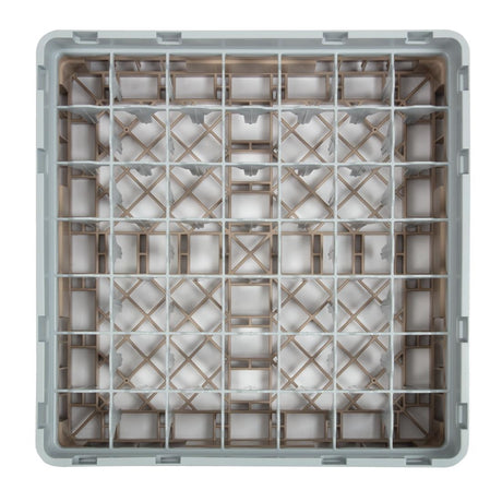 Cambro Camrack Beige 49 Compartments Max Glass Height 92mm - DW561  Cambro   
