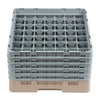 Cambro Camrack Beige 49 Compartments Max Glass Height 257mm - DW562  Cambro   