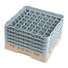 Cambro Camrack Beige 49 Compartments Max Glass Height 257mm - DW562  Cambro   