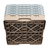 Cambro Camrack Beige 49 Compartments Max Glass Height 257mm - DW562  Cambro   