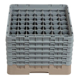 Cambro Camrack Beige 49 Compartments Max Glass Height 298mm - DW563  Cambro   