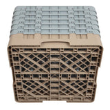 Cambro Camrack Beige 49 Compartments Max Glass Height 298mm - DW563  Cambro   