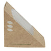 Vegware Compostable Kraft Sandwich Wedges 65mm (Pack of 500) - DW624  Vegware   