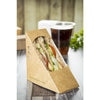 Vegware Compostable Kraft Sandwich Wedges 65mm (Pack of 500) - DW624  Vegware   