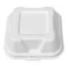 Vegware Compostable Bagasse Burger Boxes 152mm (Pack of 500) - DW625  Vegware   