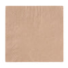 Vegware Recycled Cocktail Napkin Kraft 24x24cm 2ply 1/4 Fold (Pack of 4000) - DW629  Vegware   