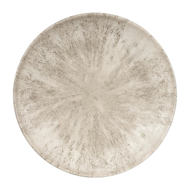 Churchill Studio Prints Stone Coupe Plates Agate Grey 217mm (Pack of 12) - DW792 Plates Churchill