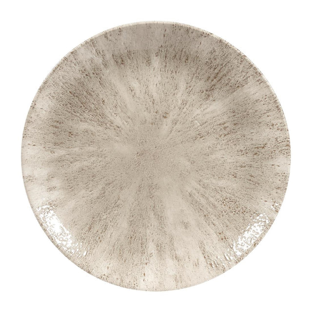 Churchill Studio Prints Stone Coupe Bowls Agate Grey 248mm (Pack of 12) - DW794 Bowls Churchill