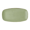 Churchill Stonecast Sage Green Chefs' Oblong Plate 355mm (Pack of 6) - DX019 Plates Churchill