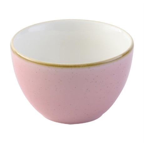 Churchill Stonecast Petal Pink Sugar Bowl 227ml (Pack of 12) - DX034 Bowls Churchill
