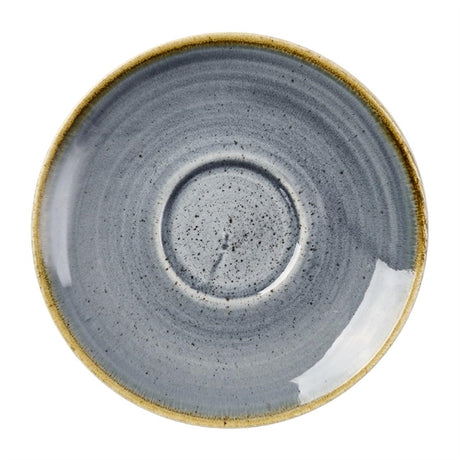 Churchill Stonecast Blueberry Saucer 156mm (Pack of 12) - DX050 Churchill Super Vitrified Churchill   
