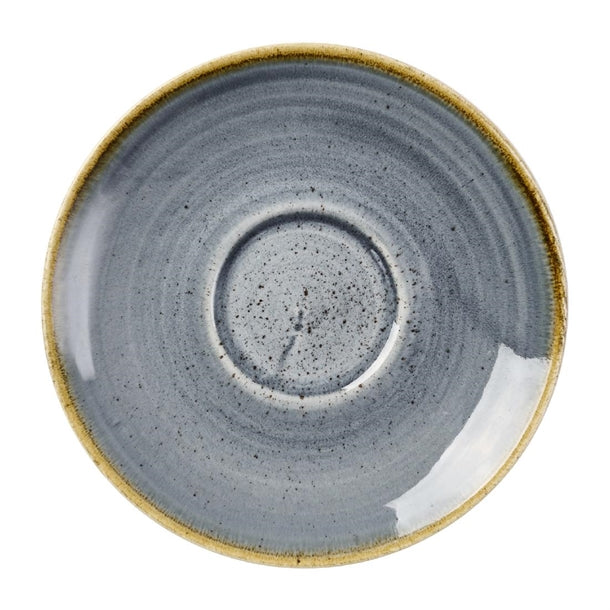 Churchill Stonecast Blueberry Saucer 156mm (Pack of 12) - DX050 Churchill Super Vitrified Churchill   