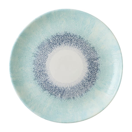 Churchill Studio Prints Fusion Blue Coupe Plate 288mm (Pack of 12) - DX073 Plates Churchill