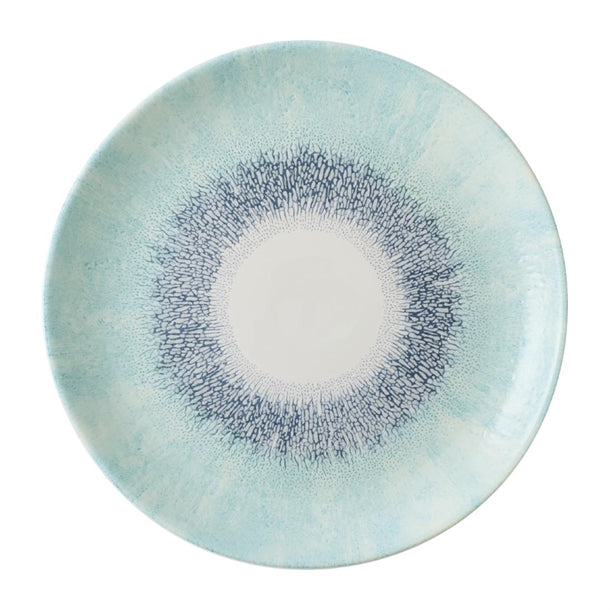 Churchill Studio Prints Fusion Blue Coupe Plate 288mm (Pack of 12) - DX073 Plates Churchill