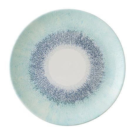 Churchill Studio Prints Fusion Blue Coupe Plate 260mm (Pack of 12) - DX074 Plates Churchill